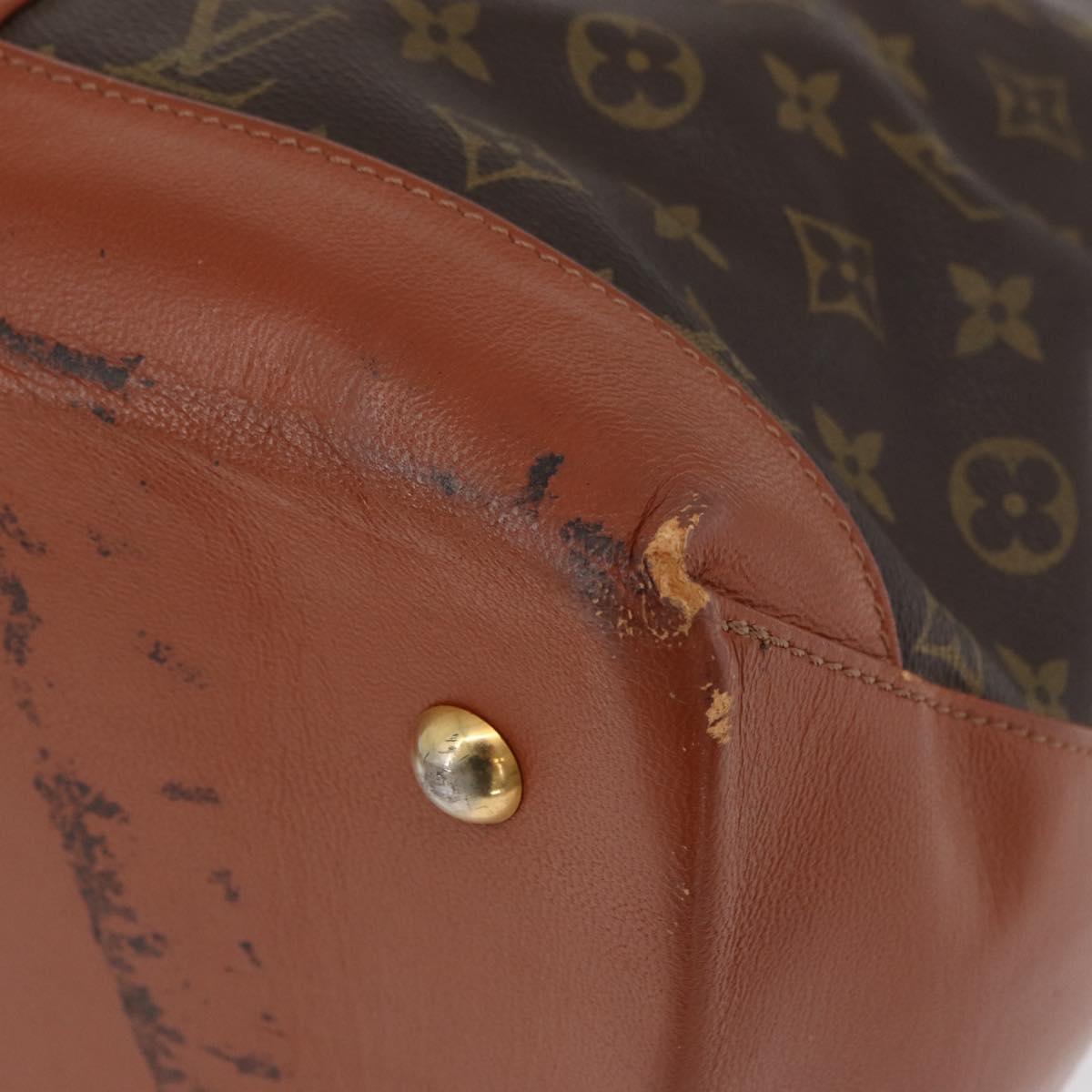 LOUIS VUITTON Monogram Sac Weekend GM Tote Bag M42420 LV Auth 136356