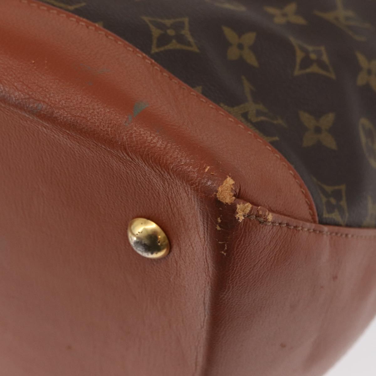 LOUIS VUITTON Monogram Sac Weekend GM Tote Bag M42420 LV Auth 136356