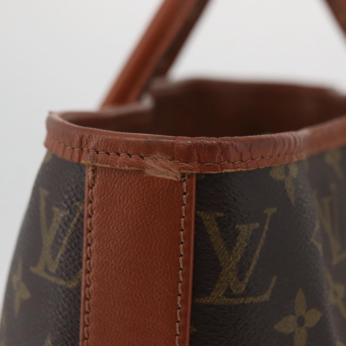 LOUIS VUITTON Monogram Sac Weekend GM Tote Bag M42420 LV Auth 136356