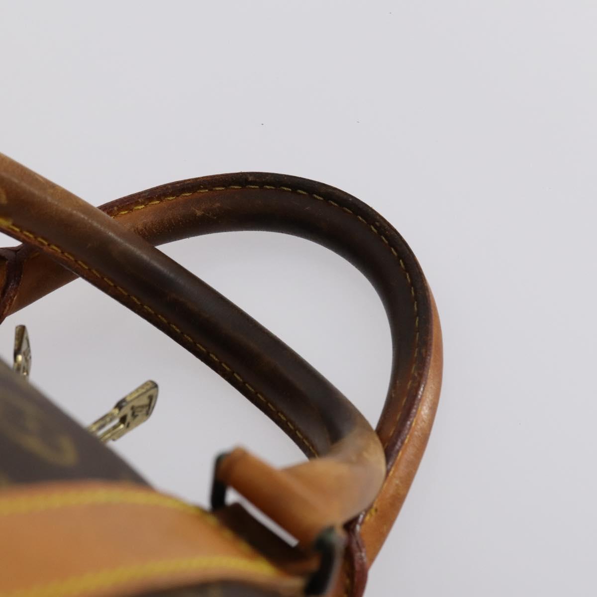 LOUIS VUITTON Monogram Keepall 55 Boston Bag M41424 LV Auth 136358