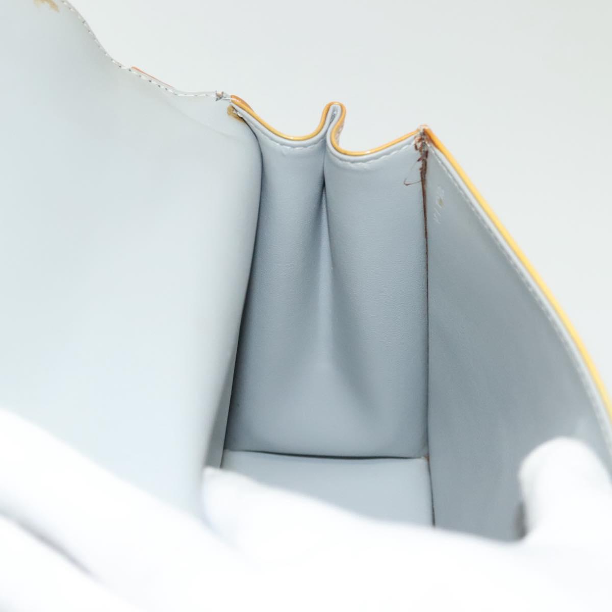 LOUIS VUITTON Monogram Vernis Spring Street Hand Bag Gris M91029 LV Auth 136364