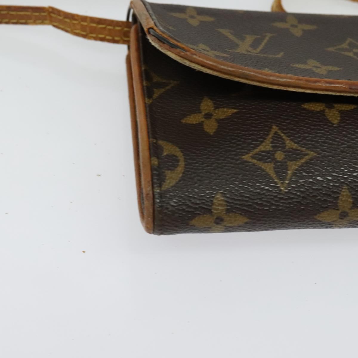 LOUIS VUITTON Monogram Pochette Twin GM Shoulder Bag M51852 LV Auth 136381