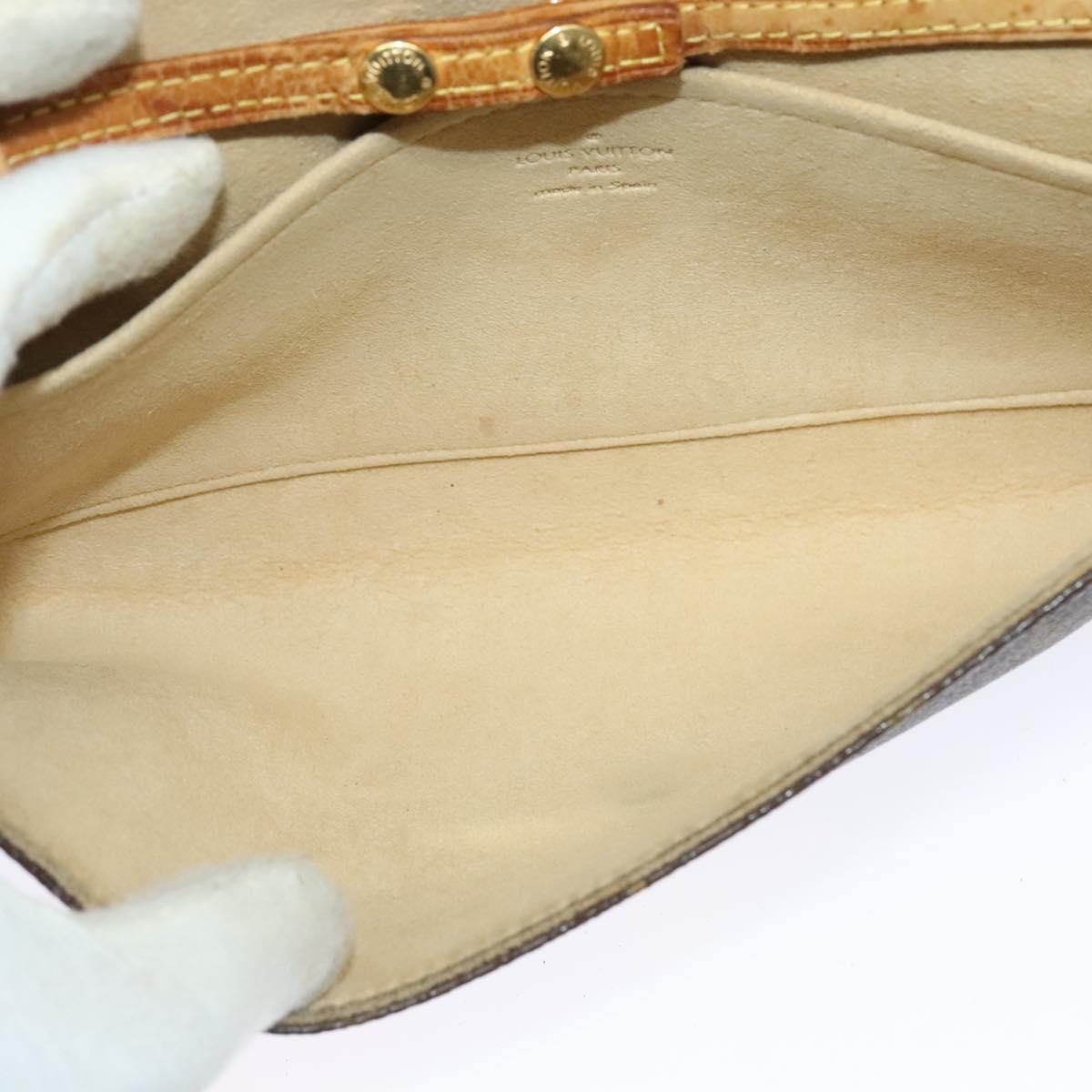 LOUIS VUITTON Monogram Pochette Twin GM Shoulder Bag M51852 LV Auth 136381