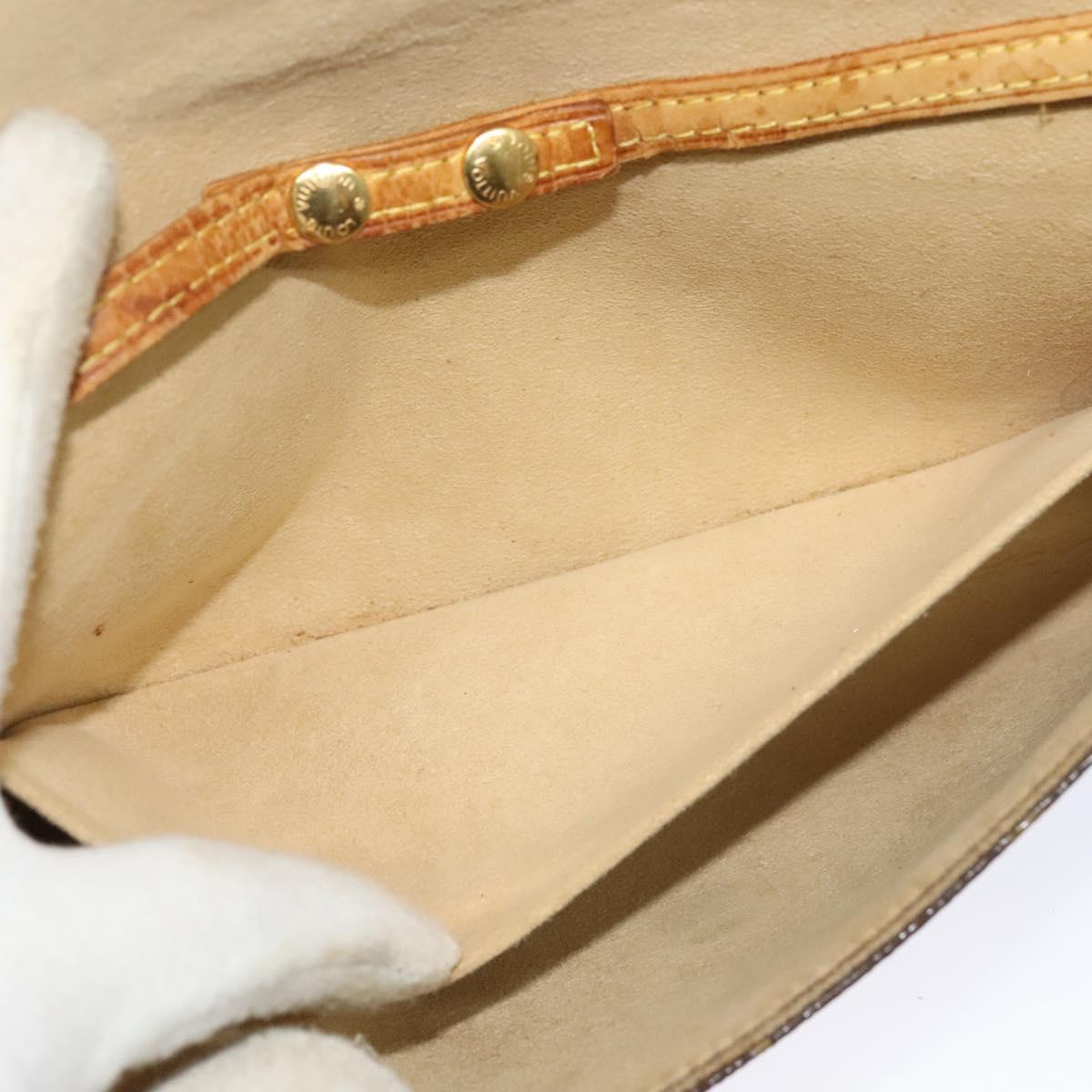 LOUIS VUITTON Monogram Pochette Twin GM Shoulder Bag M51852 LV Auth 136381