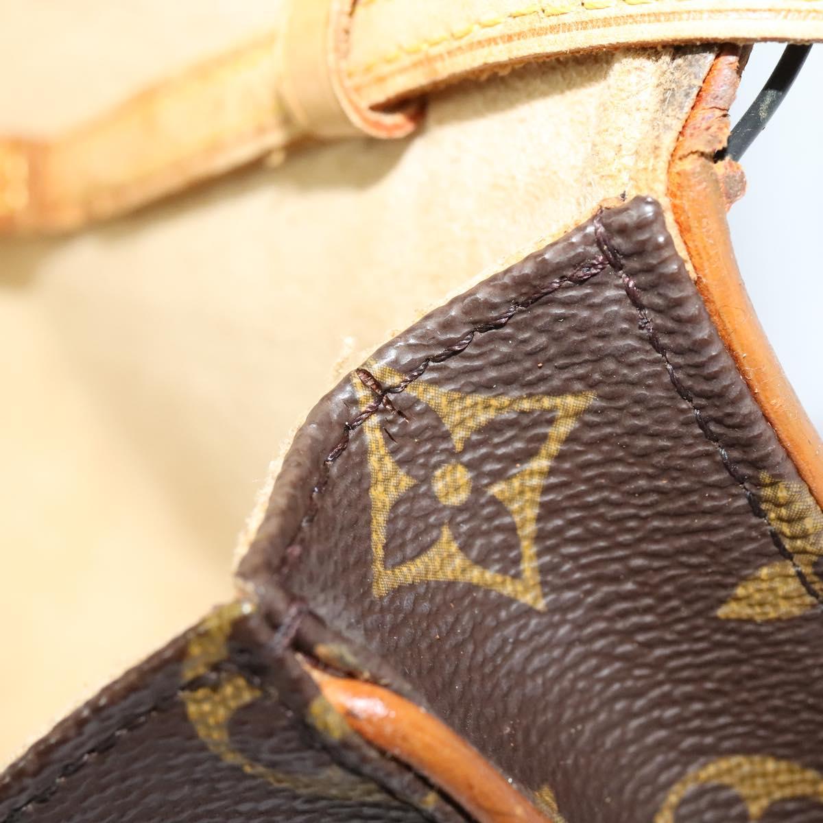 LOUIS VUITTON Monogram Pochette Twin GM Shoulder Bag M51852 LV Auth 136381