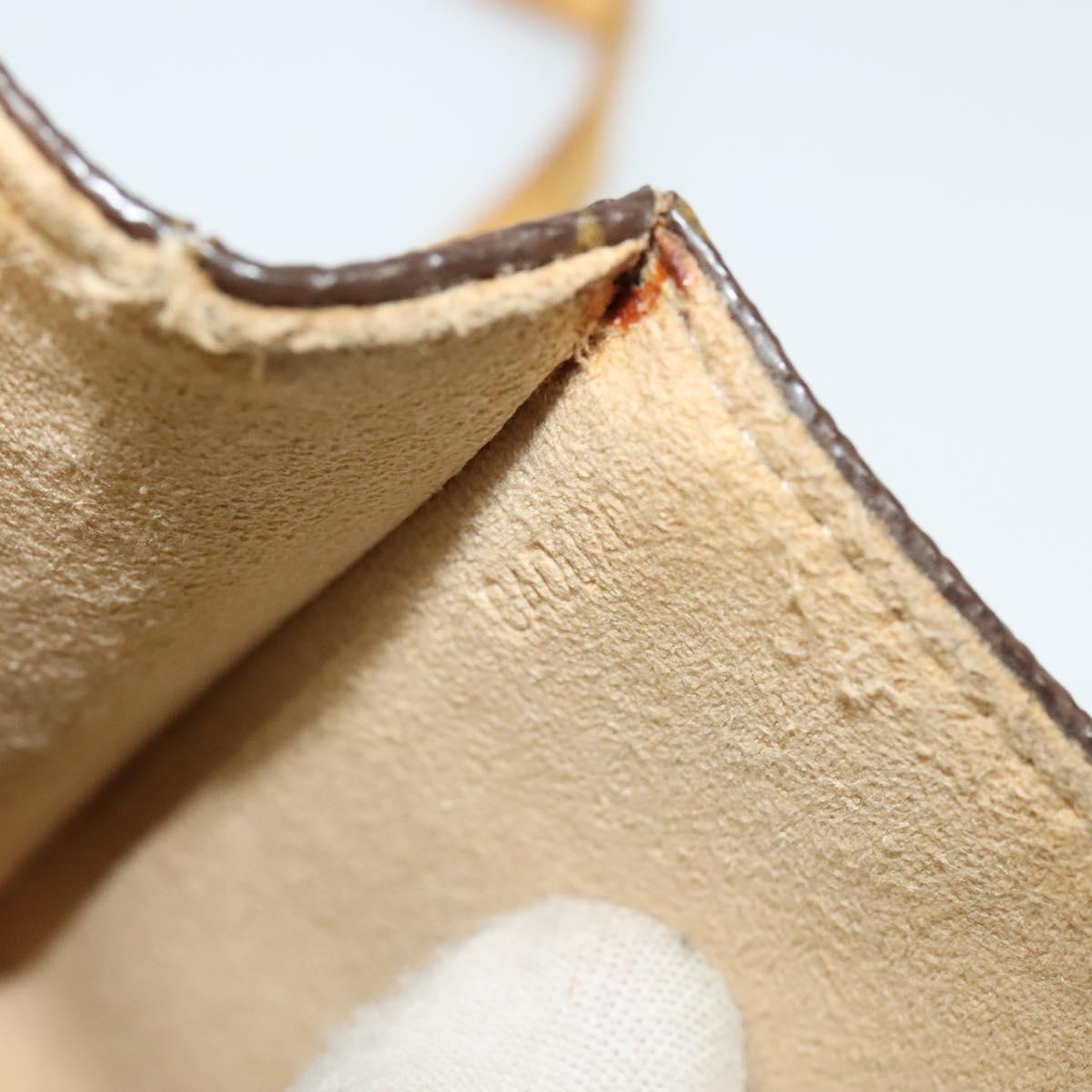 LOUIS VUITTON Monogram Pochette Twin GM Shoulder Bag M51852 LV Auth 136381