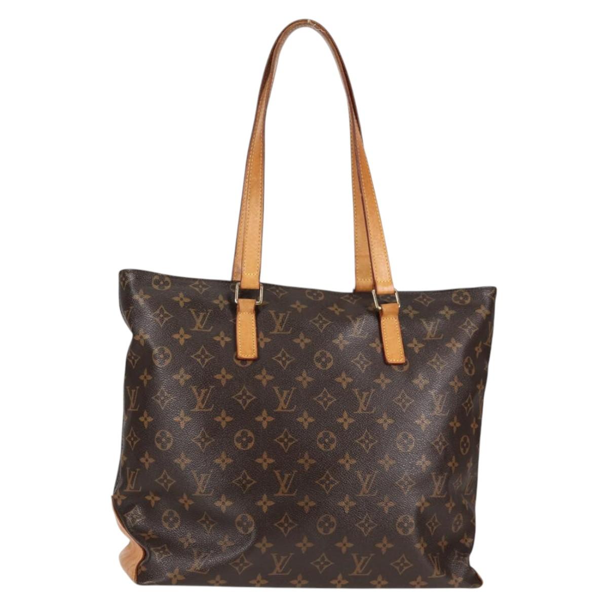 LOUIS VUITTON Monogram Cabas Mezzo Tote Bag M51151 LV Auth 136383