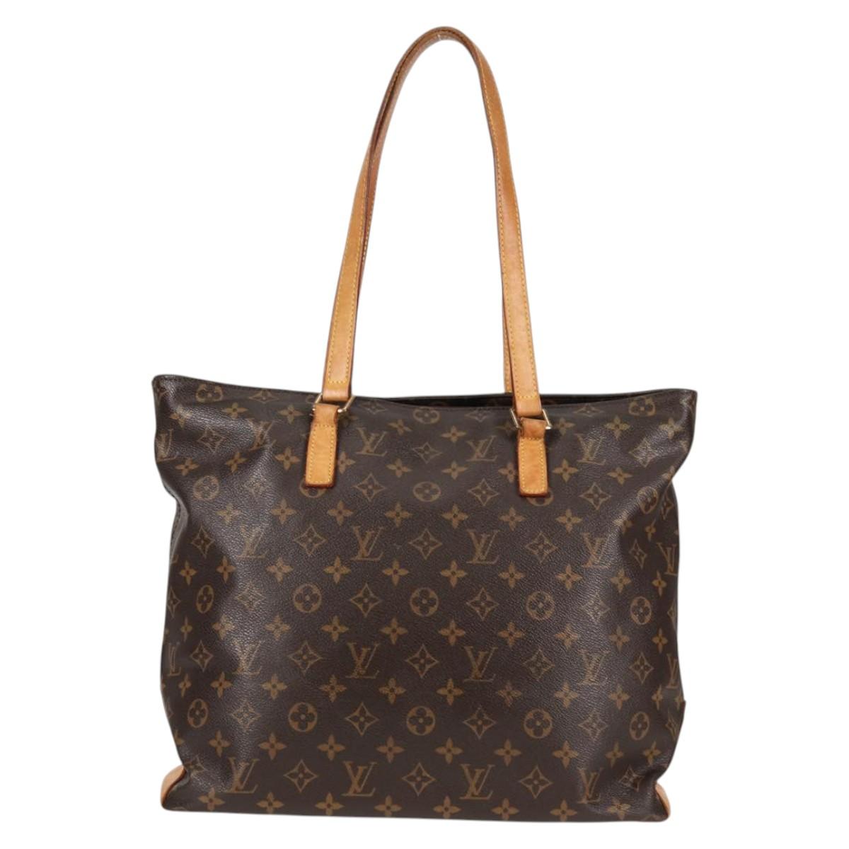 LOUIS VUITTON Monogram Cabas Mezzo Tote Bag M51151 LV Auth 136383