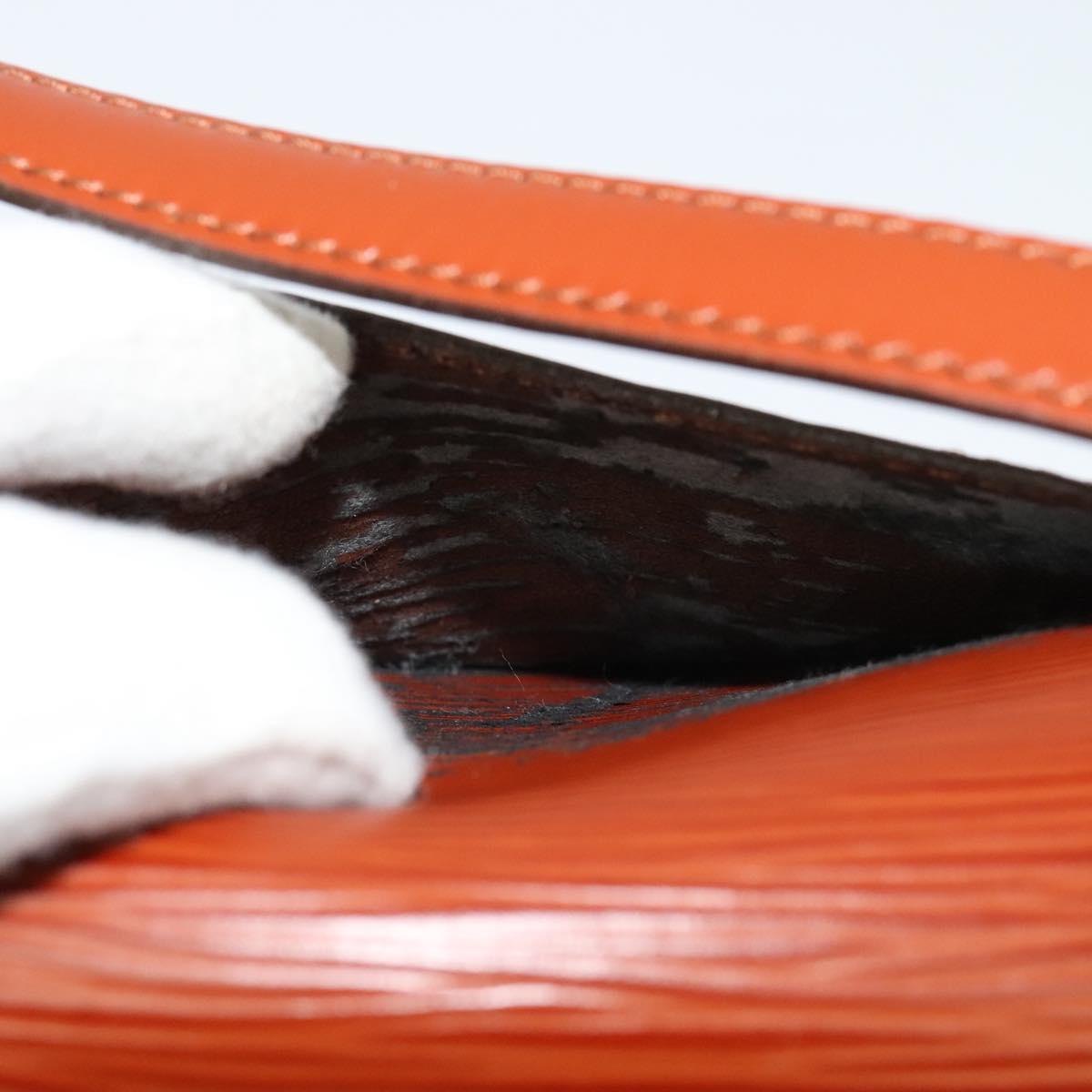 LOUIS VUITTON Epi Saint Cloud PM Shoulder Bag Brown M52213 LV Auth 136414