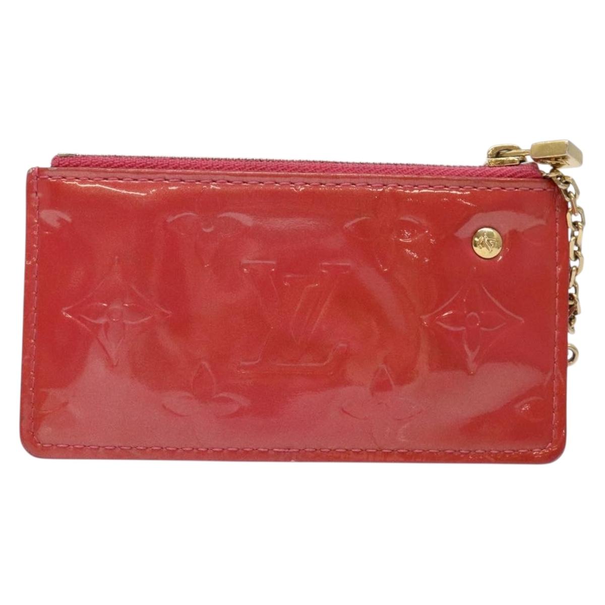LOUIS VUITTON Monogram Vernis Pochette Cree Purse Fran Boise M9144F Auth 136450