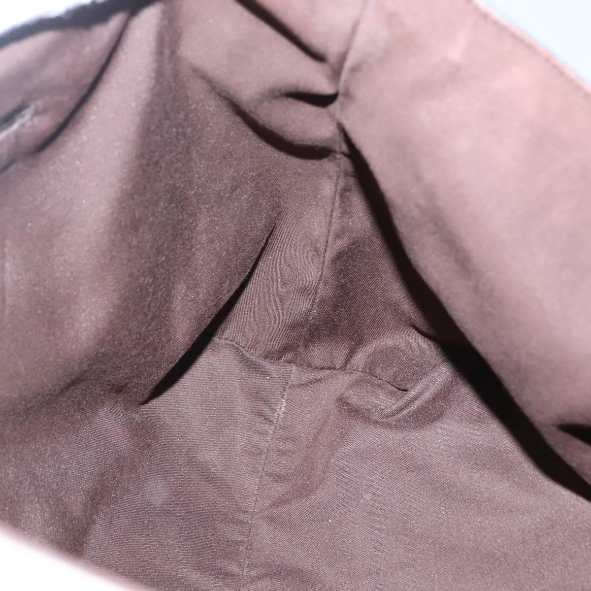 GUCCI GG Canvas Abbey Tote Bag Beige Gold 141472 Auth 136455