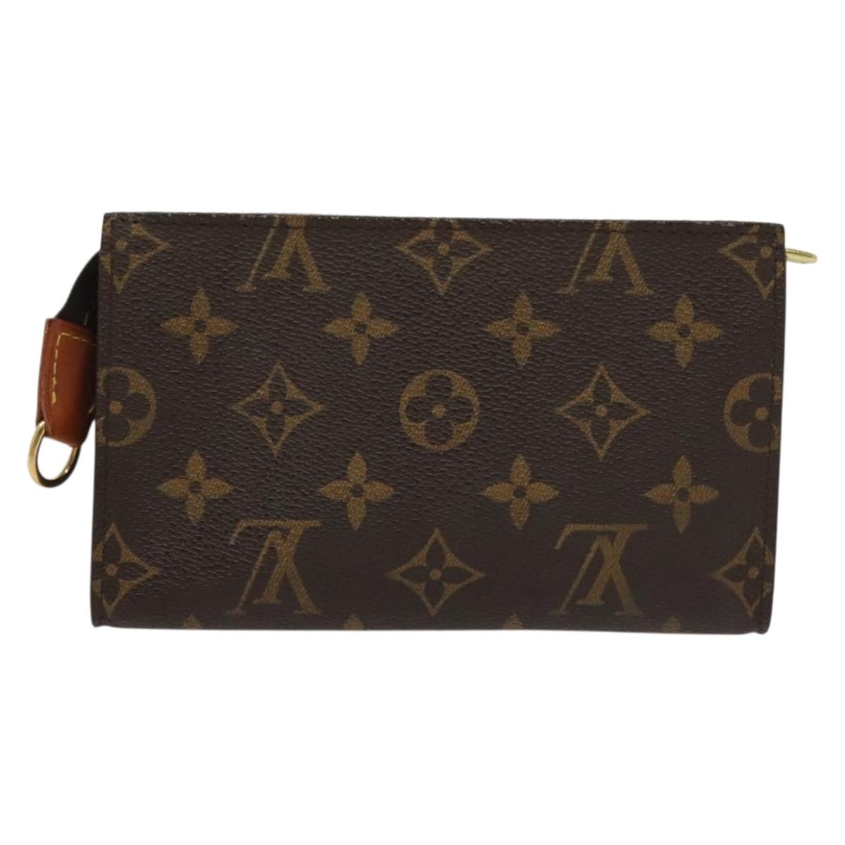 LOUIS VUITTON Monogram Bucket PM Accessory Pouch LV Auth 136464