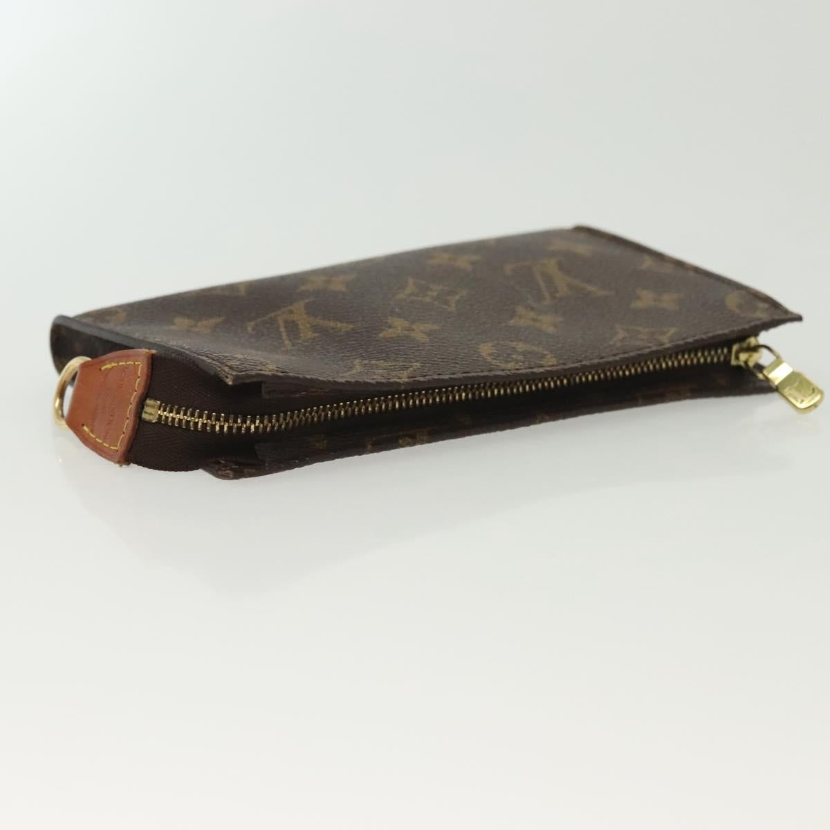 LOUIS VUITTON Monogram Bucket PM Accessory Pouch LV Auth 136464