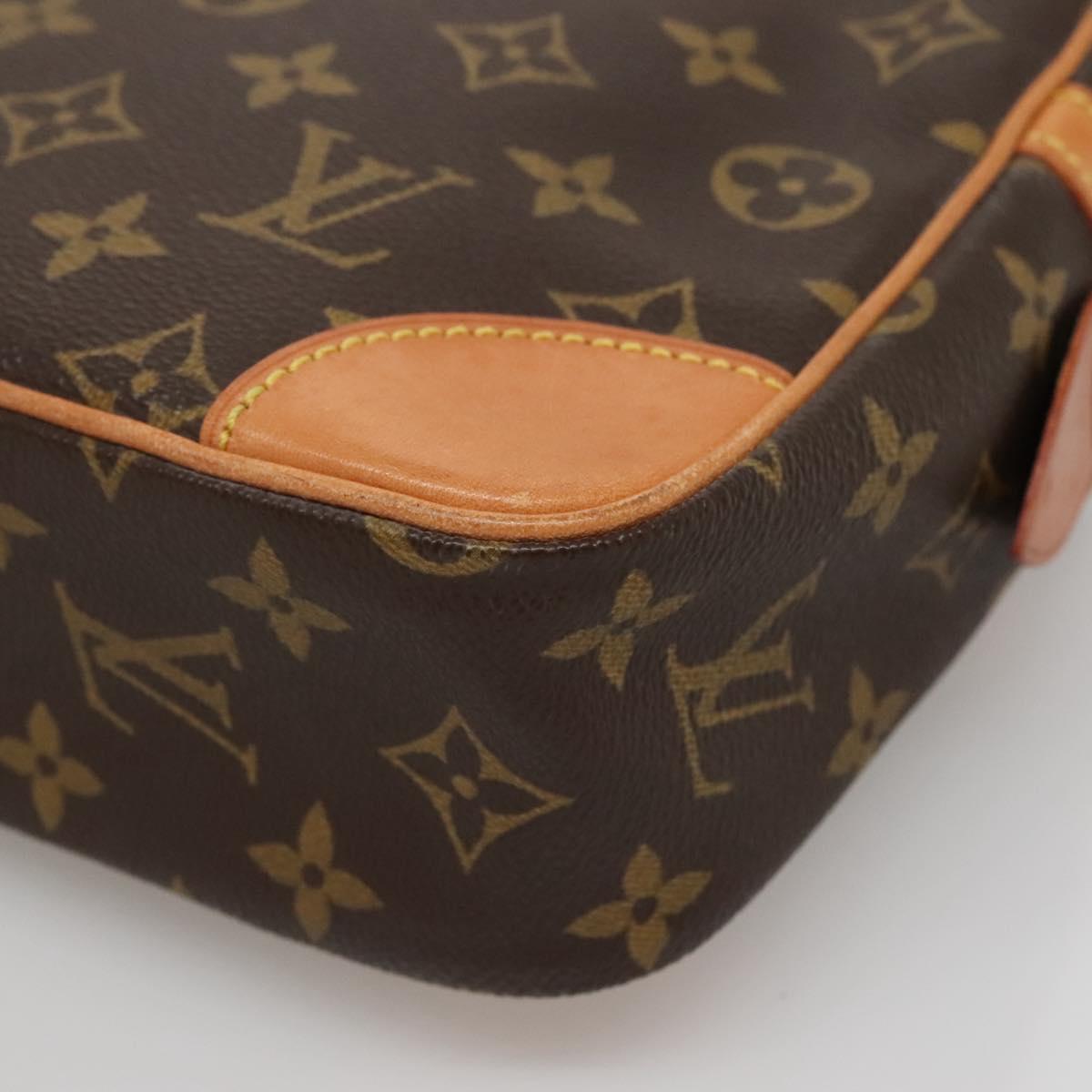 LOUIS VUITTON Monogram Compiegne 28 Clutch Bag M51845 LV Auth 136485A