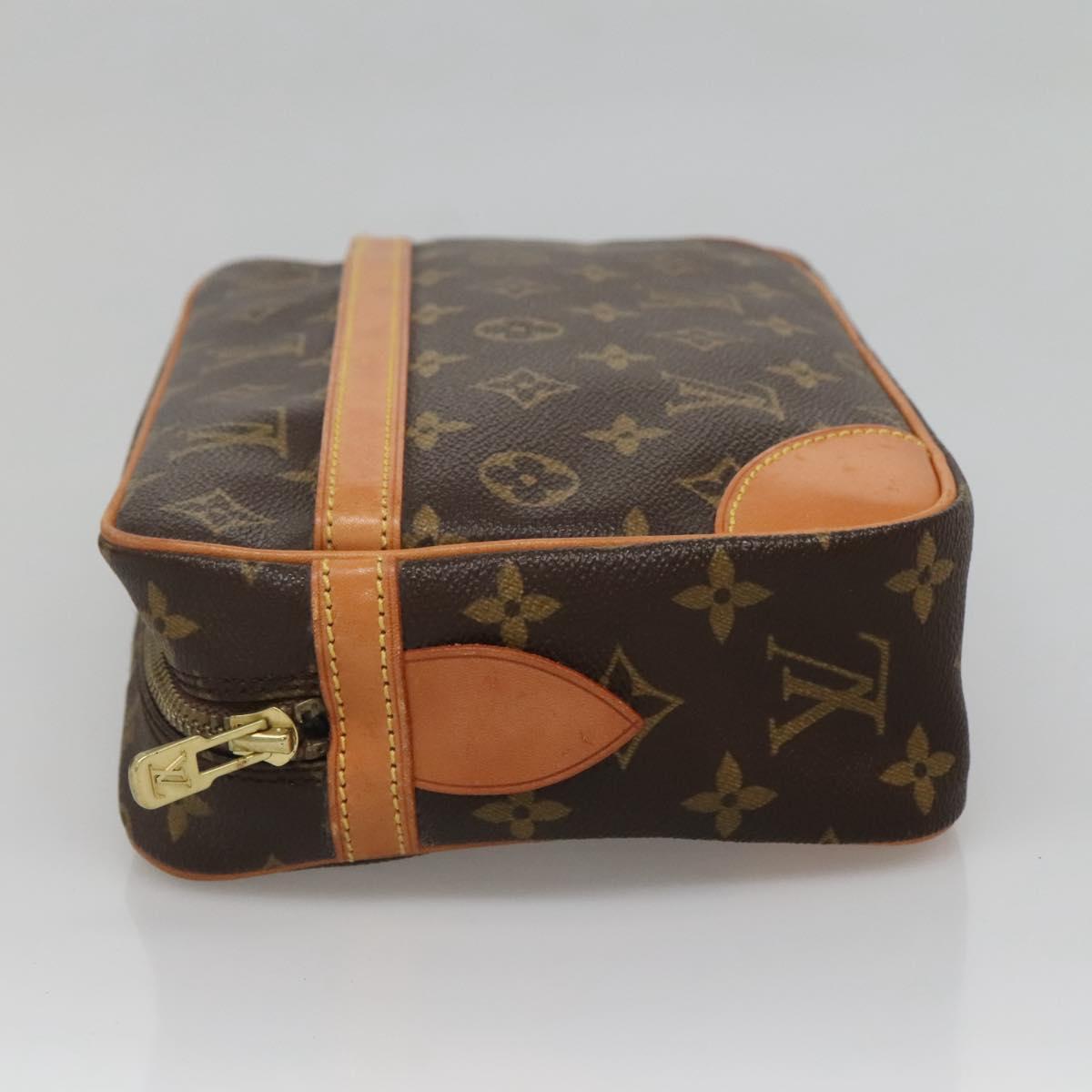 LOUIS VUITTON Monogram Compiegne 28 Clutch Bag M51845 LV Auth 136485A