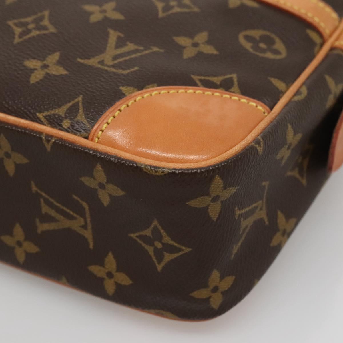 LOUIS VUITTON Monogram Compiegne 28 Clutch Bag M51845 LV Auth 136485A