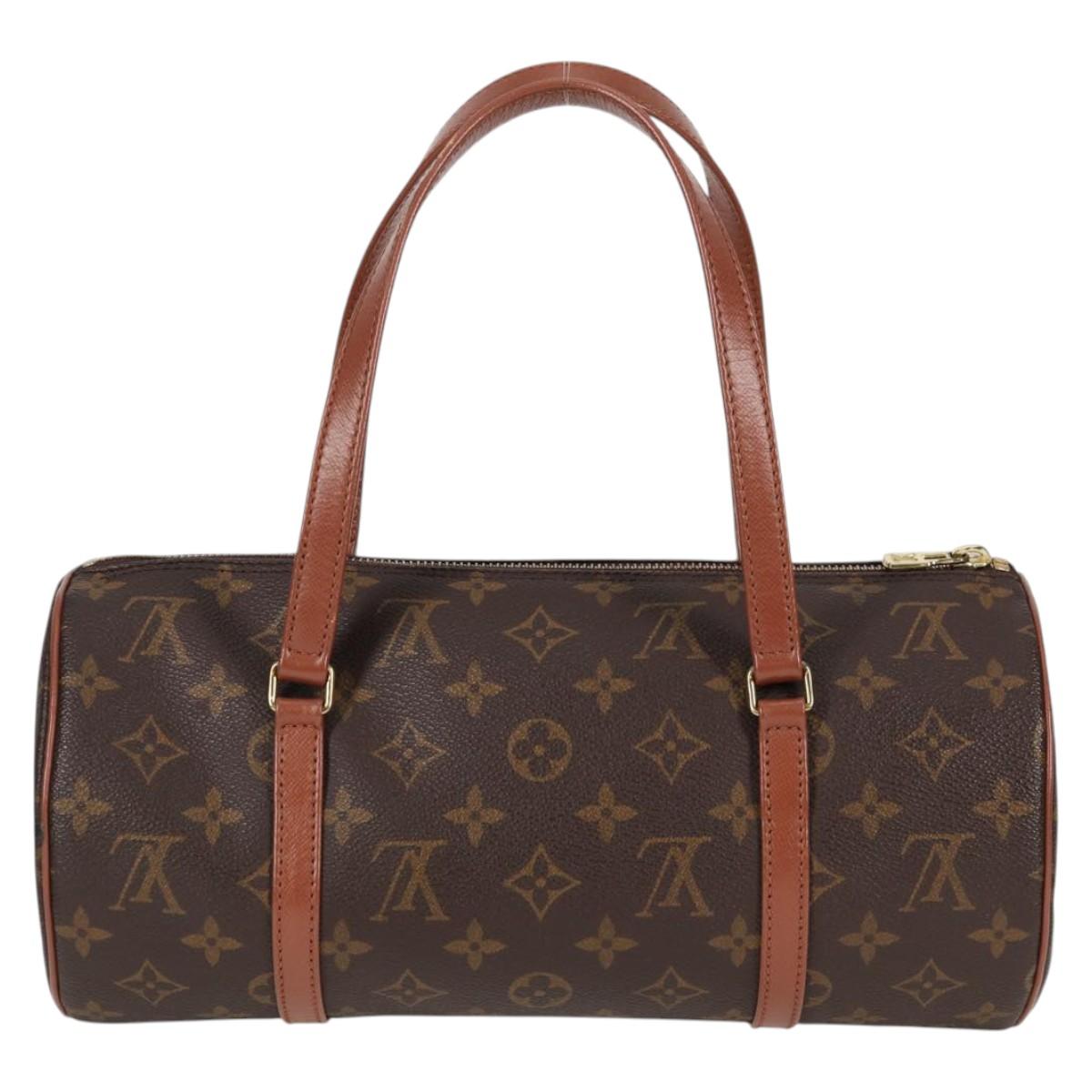 LOUIS VUITTON Monogram Papillon 30 Hand Bag M51385 LV Auth 136488V