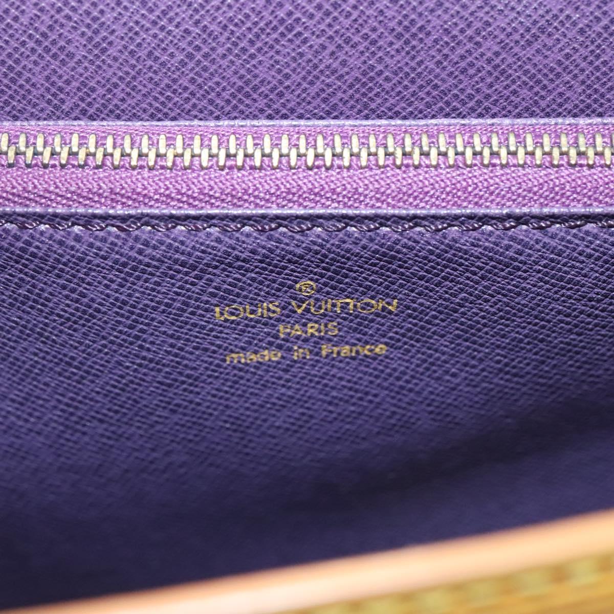 LOUIS VUITTON Epi Malesherbes Hand Bag Tassili Yellow Jonne M52379 Auth 136500