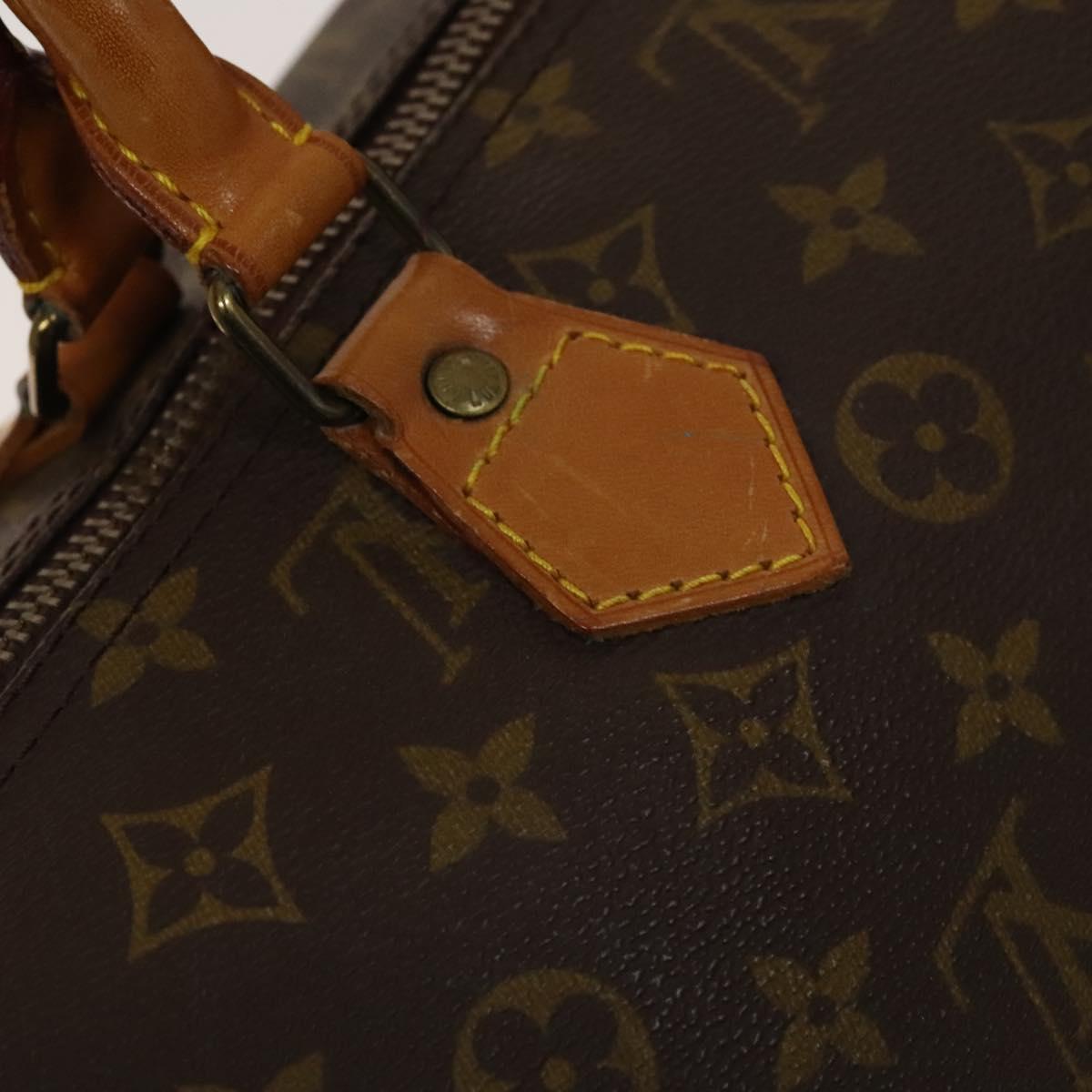 LOUIS VUITTON Monogram Speedy 40 Hand Bag M41522 LV Auth 136503