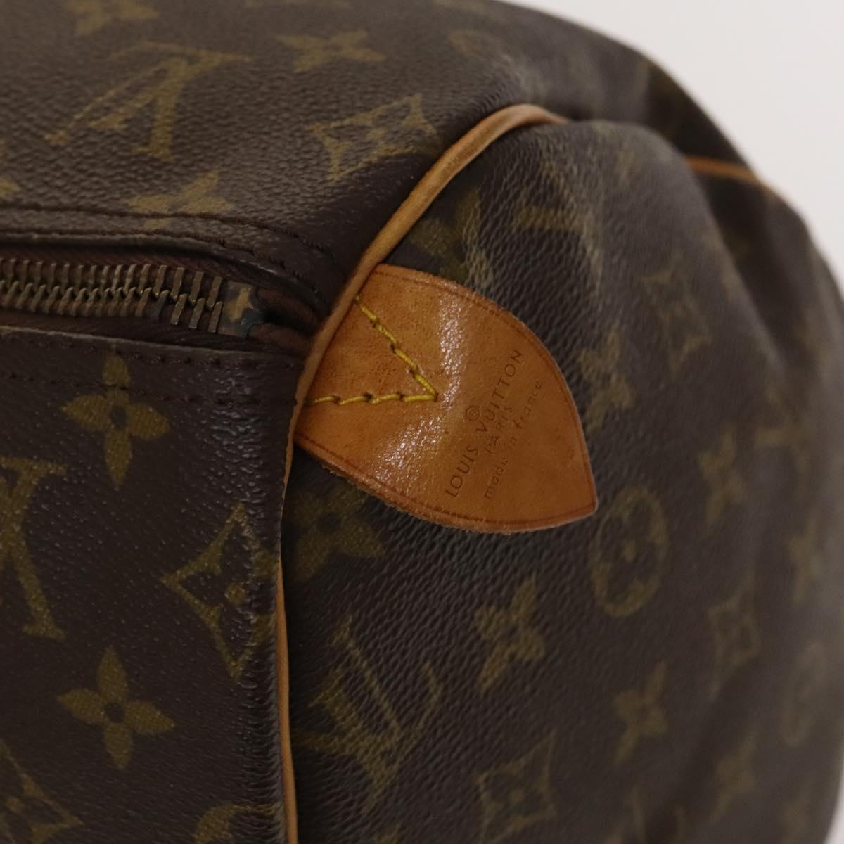LOUIS VUITTON Monogram Speedy 40 Hand Bag M41522 LV Auth 136503