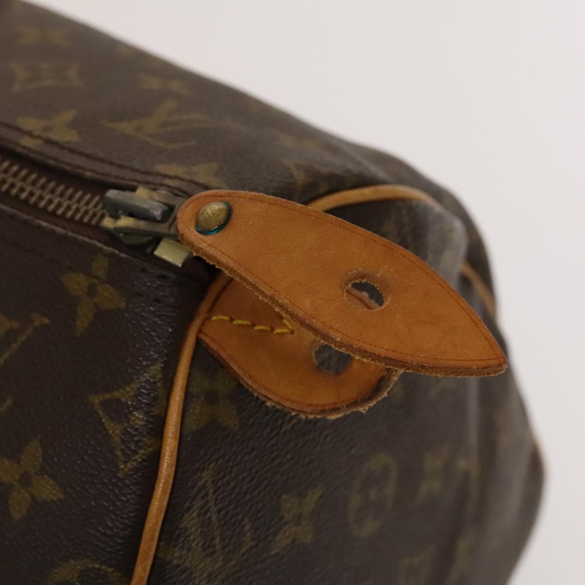 LOUIS VUITTON Monogram Speedy 40 Hand Bag M41522 LV Auth 136503