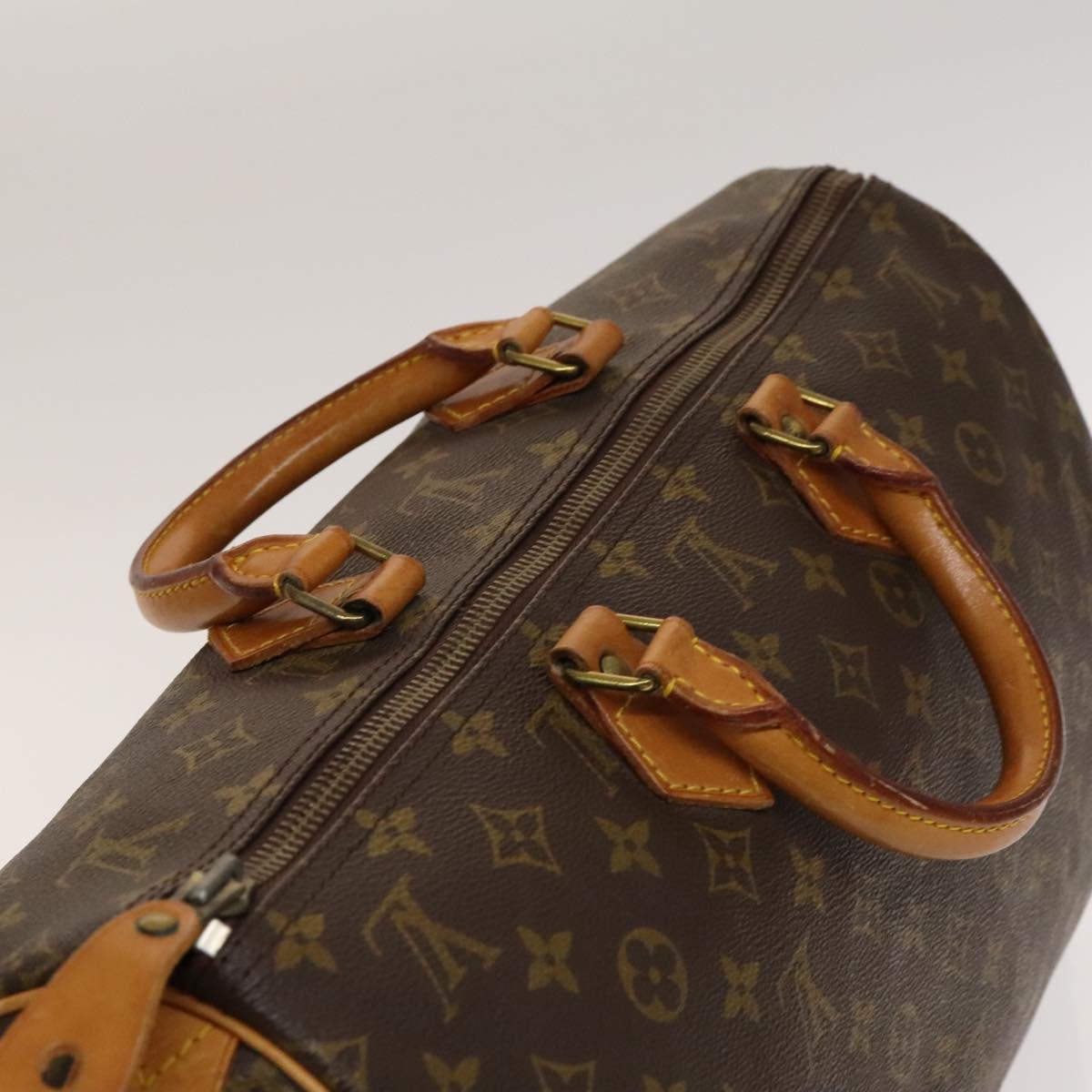 LOUIS VUITTON Monogram Speedy 40 Hand Bag M41522 LV Auth 136503