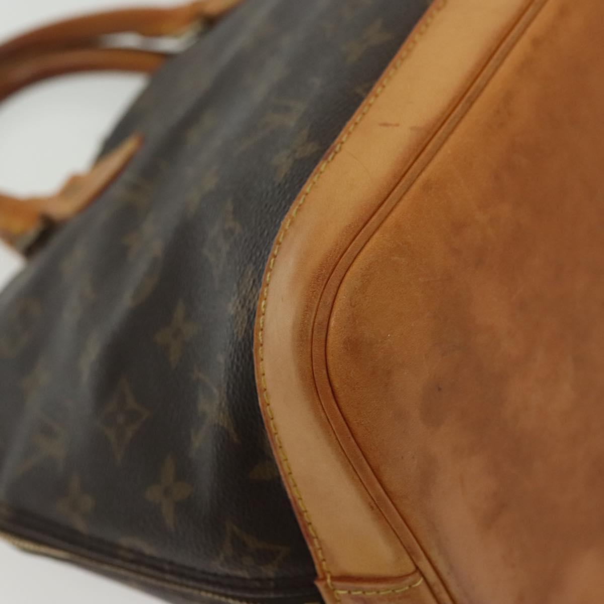 LOUIS VUITTON Monogram Alma Hand Bag M51130 LV Auth 136508