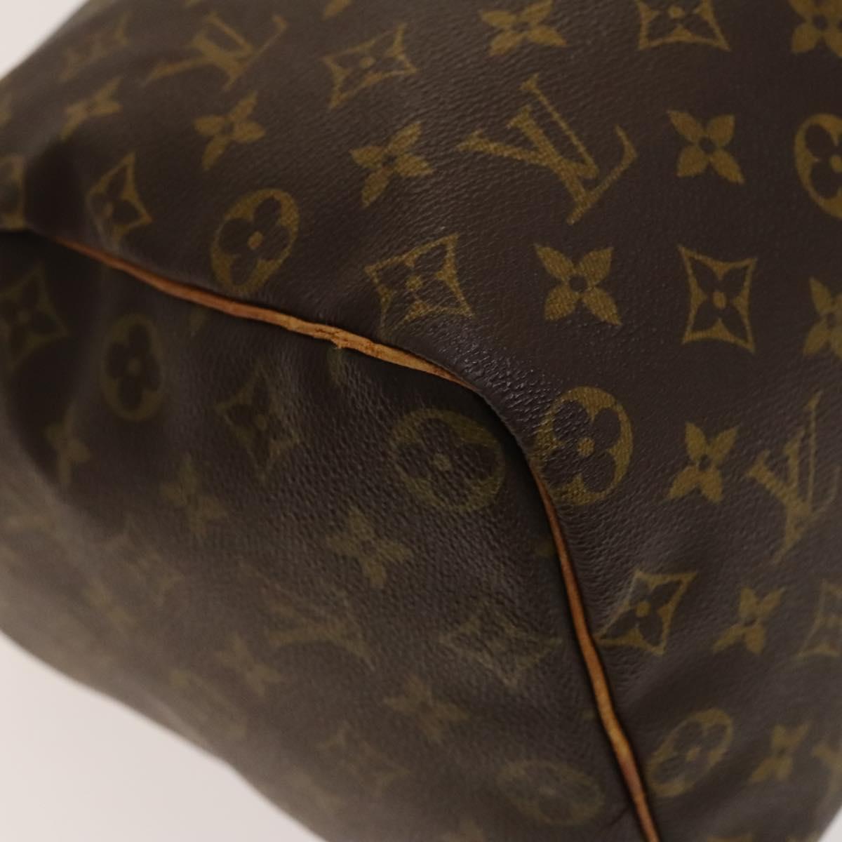 LOUIS VUITTON Monogram Speedy 40 Hand Bag M41522 LV Auth 136515
