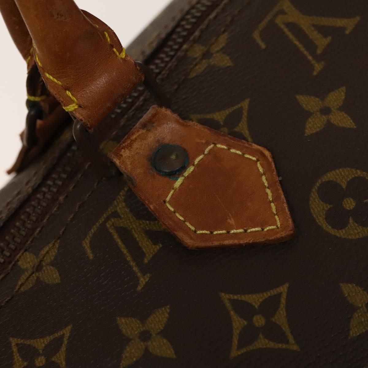 LOUIS VUITTON Monogram Speedy 40 Hand Bag M41522 LV Auth 136515