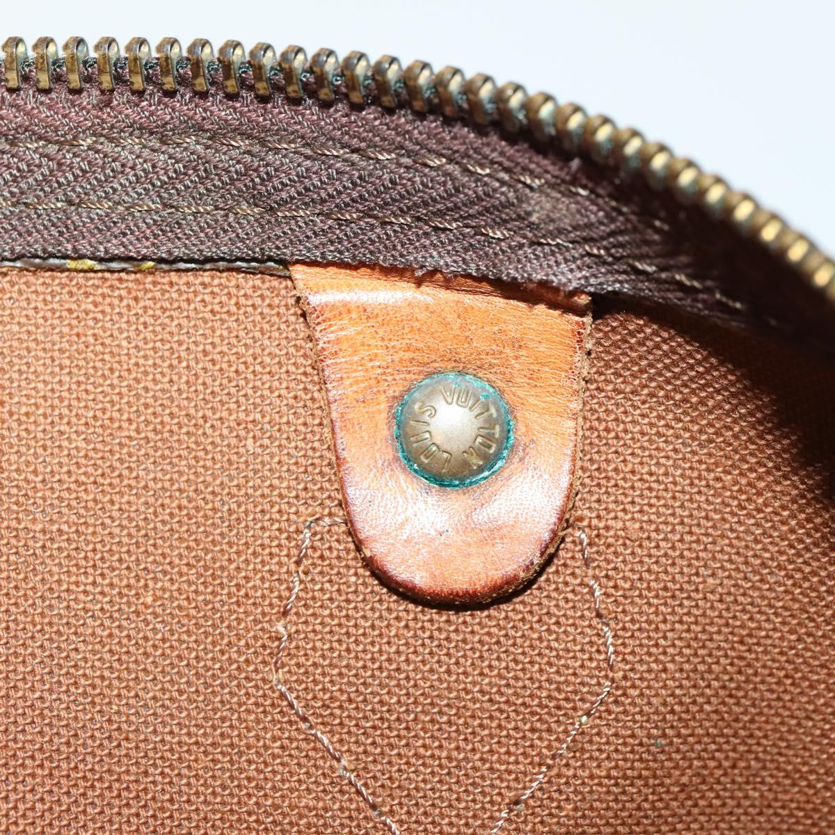LOUIS VUITTON Monogram Speedy 40 Hand Bag M41522 LV Auth 136515