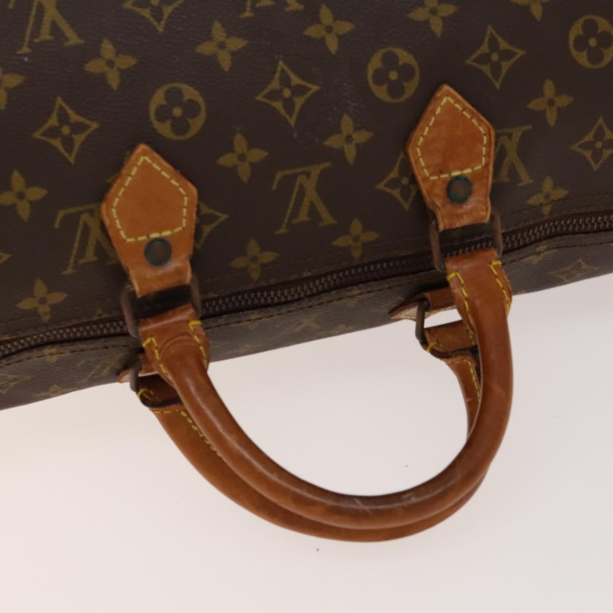 LOUIS VUITTON Monogram Speedy 40 Hand Bag M41522 LV Auth 136515