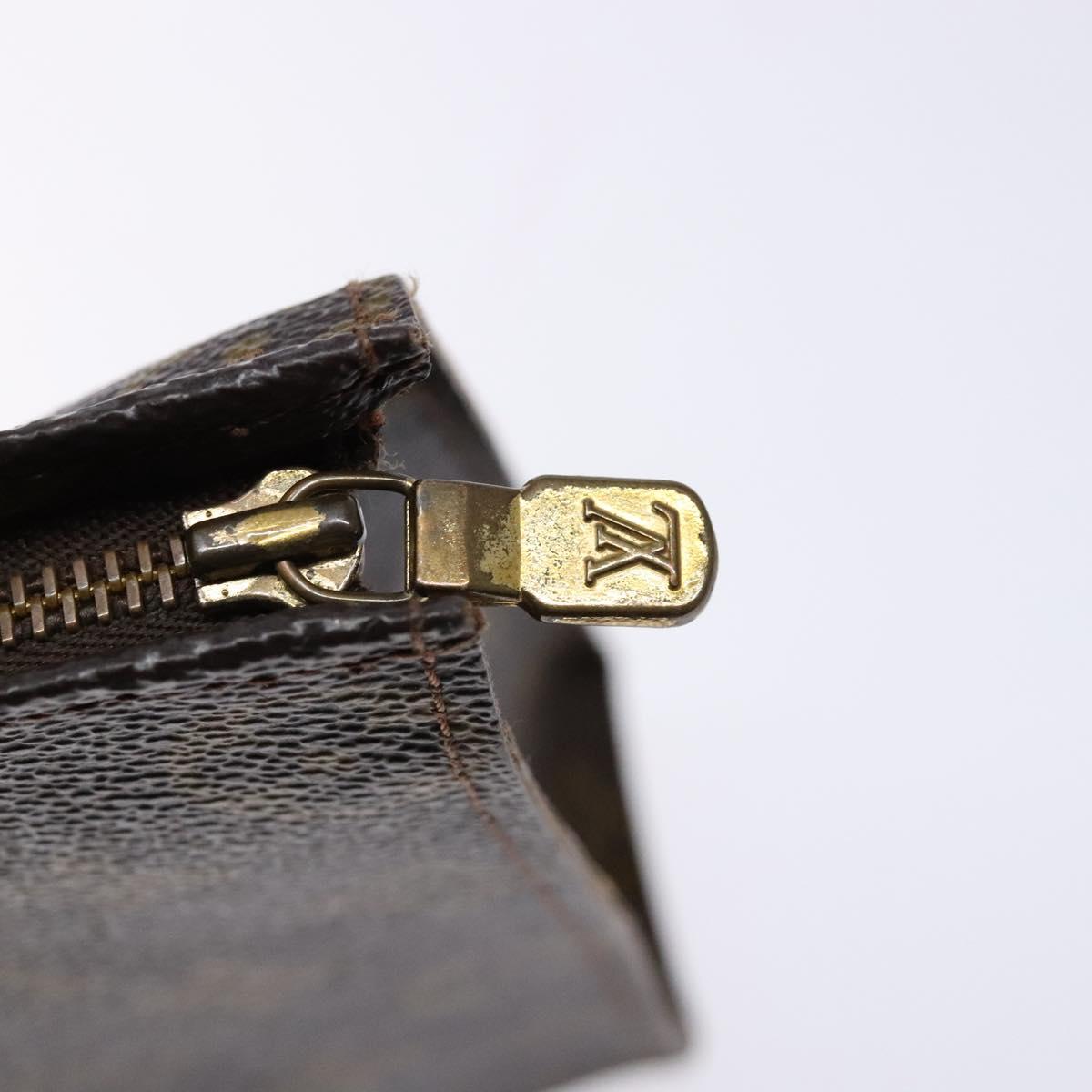LOUIS VUITTON Monogram Poche Toilette 26 Pouch M47542 LV Auth 136521
