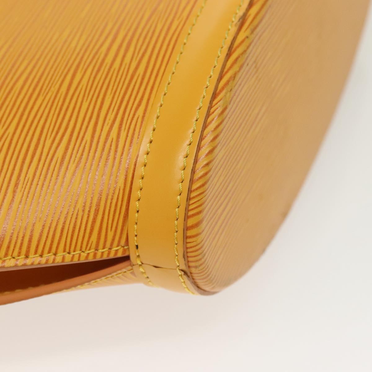 LOUIS VUITTON Epi Saint Jacques Poignees Long Bag Yellow M52339 LV Auth 136522