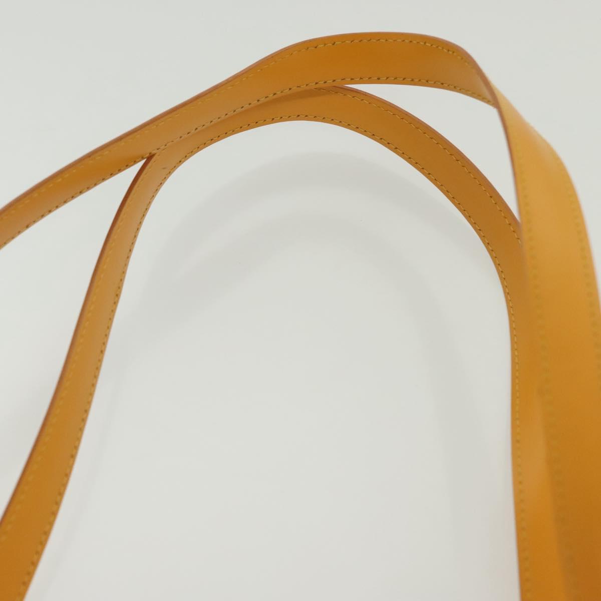LOUIS VUITTON Epi Saint Jacques Poignees Long Bag Yellow M52339 LV Auth 136522