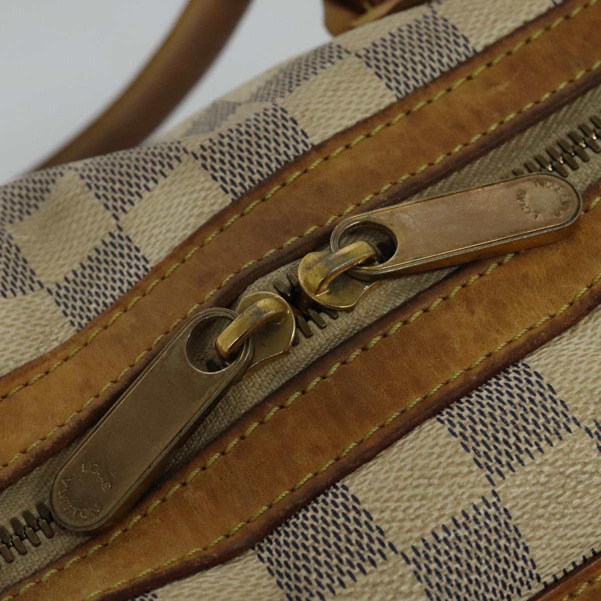 LOUIS VUITTON Damier Azur Berkeley Hand Bag N52001 LV Auth 136526