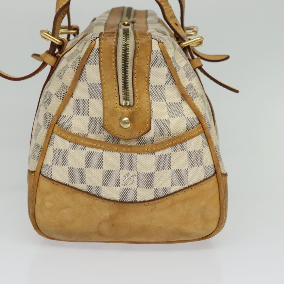 LOUIS VUITTON Damier Azur Berkeley Hand Bag N52001 LV Auth 136526
