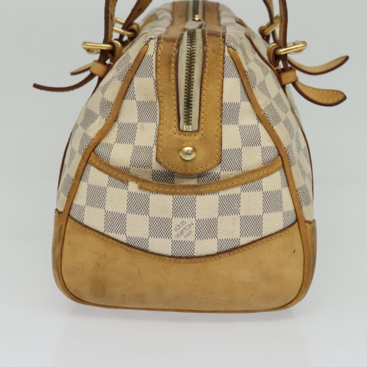 LOUIS VUITTON Damier Azur Berkeley Hand Bag N52001 LV Auth 136526