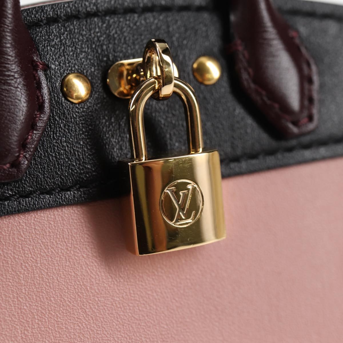 LOUIS VUITTON City Steamer Charm Leather Pink MP1787 LV Auth 136548M