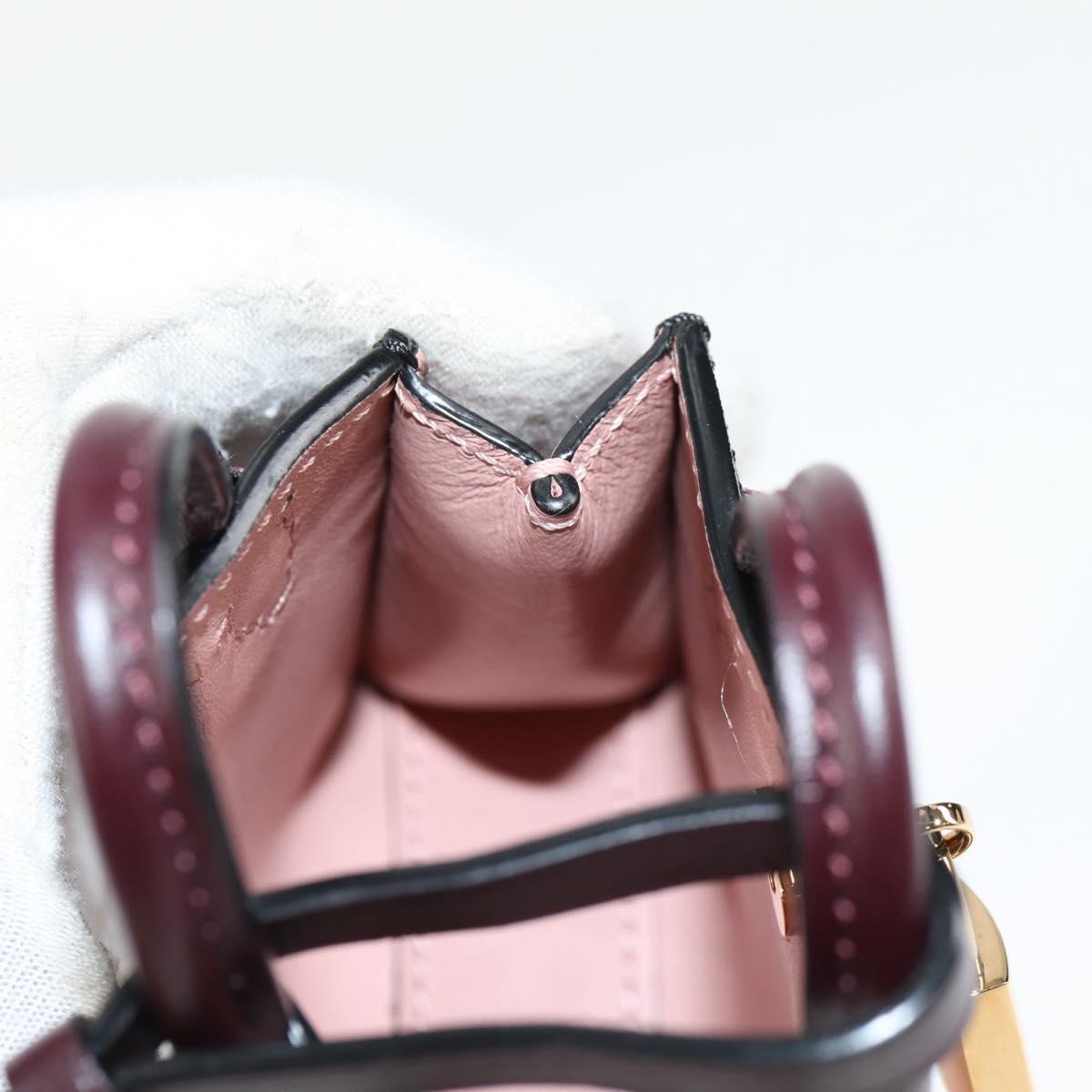 LOUIS VUITTON City Steamer Charm Leather Pink MP1787 LV Auth 136548M