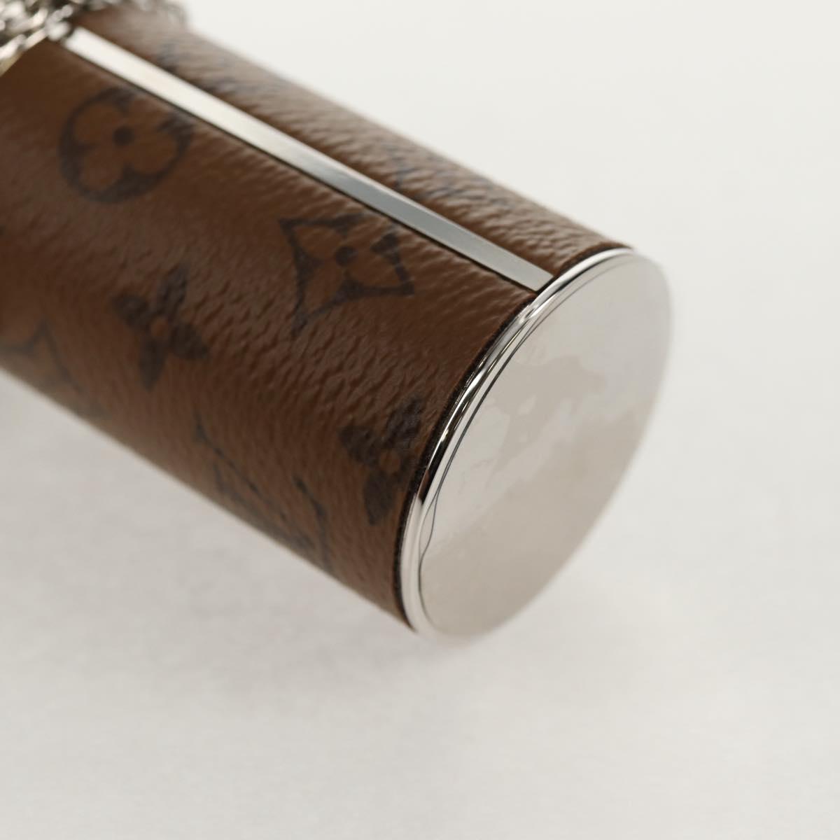 LOUIS VUITTON Monogram Reverse Lipstick Case Cosmetic Pouch MP2407 Auth 136564M