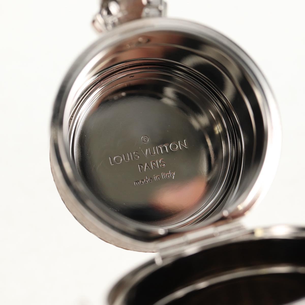 LOUIS VUITTON Monogram Reverse Lipstick Case Cosmetic Pouch MP2407 Auth 136564M