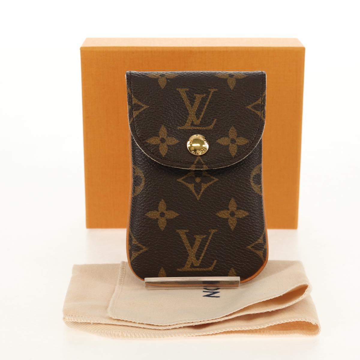 LOUIS VUITTON Monogram EtuiTelephonne MM Cell Phone Case M66546 LV Auth 136565V