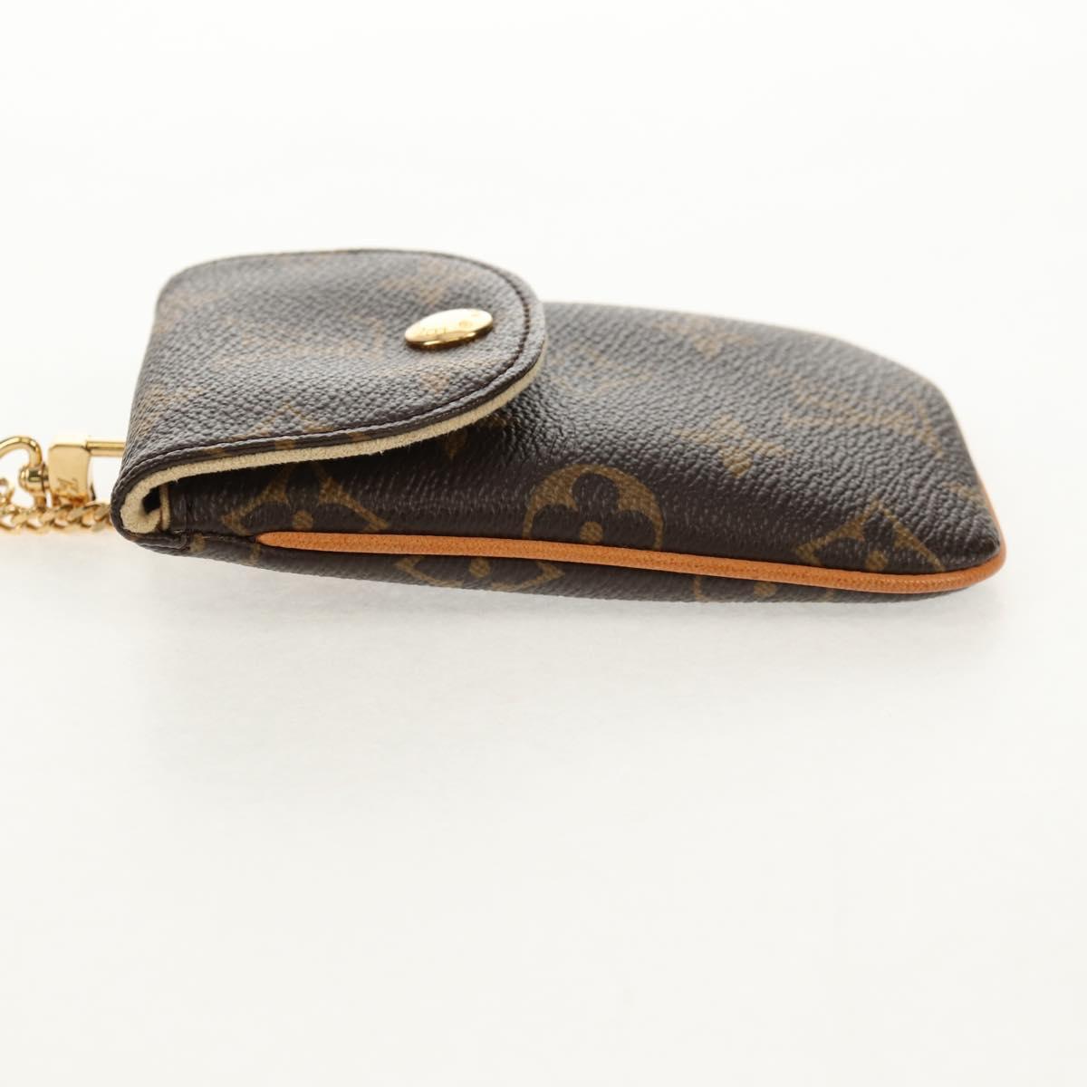 LOUIS VUITTON Monogram EtuiTelephonne MM Cell Phone Case M66546 LV Auth 136565V