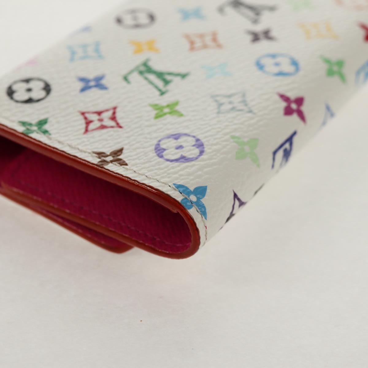 LOUIS VUITTON Multicolor LVxTM Multicles 6 Key Case White M14092 LV Auth 136566M