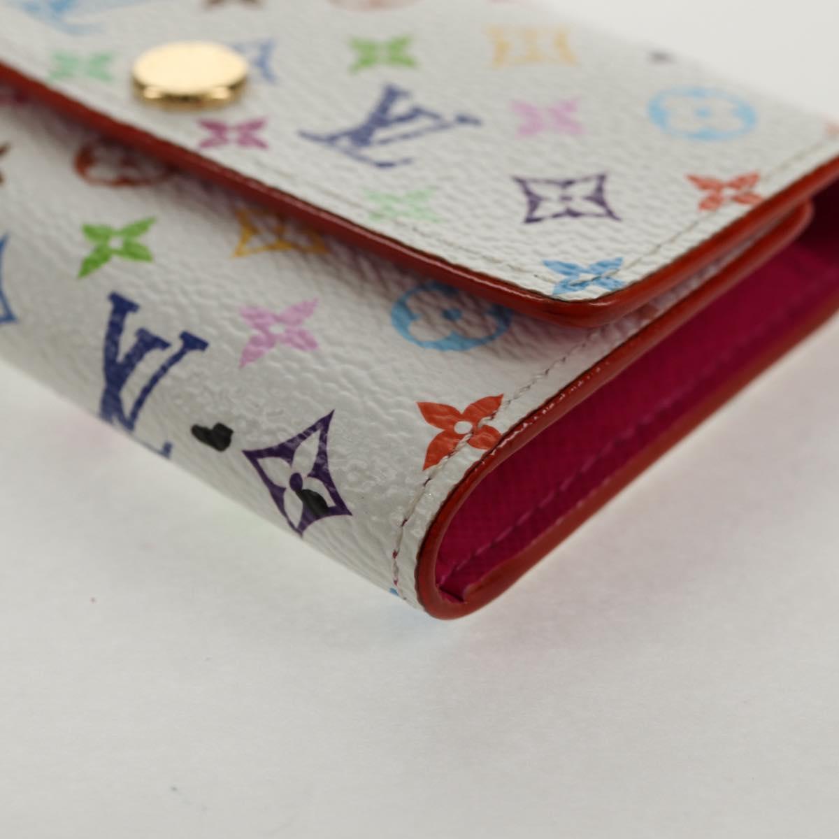 LOUIS VUITTON Multicolor LVxTM Multicles 6 Key Case White M14092 LV Auth 136566M