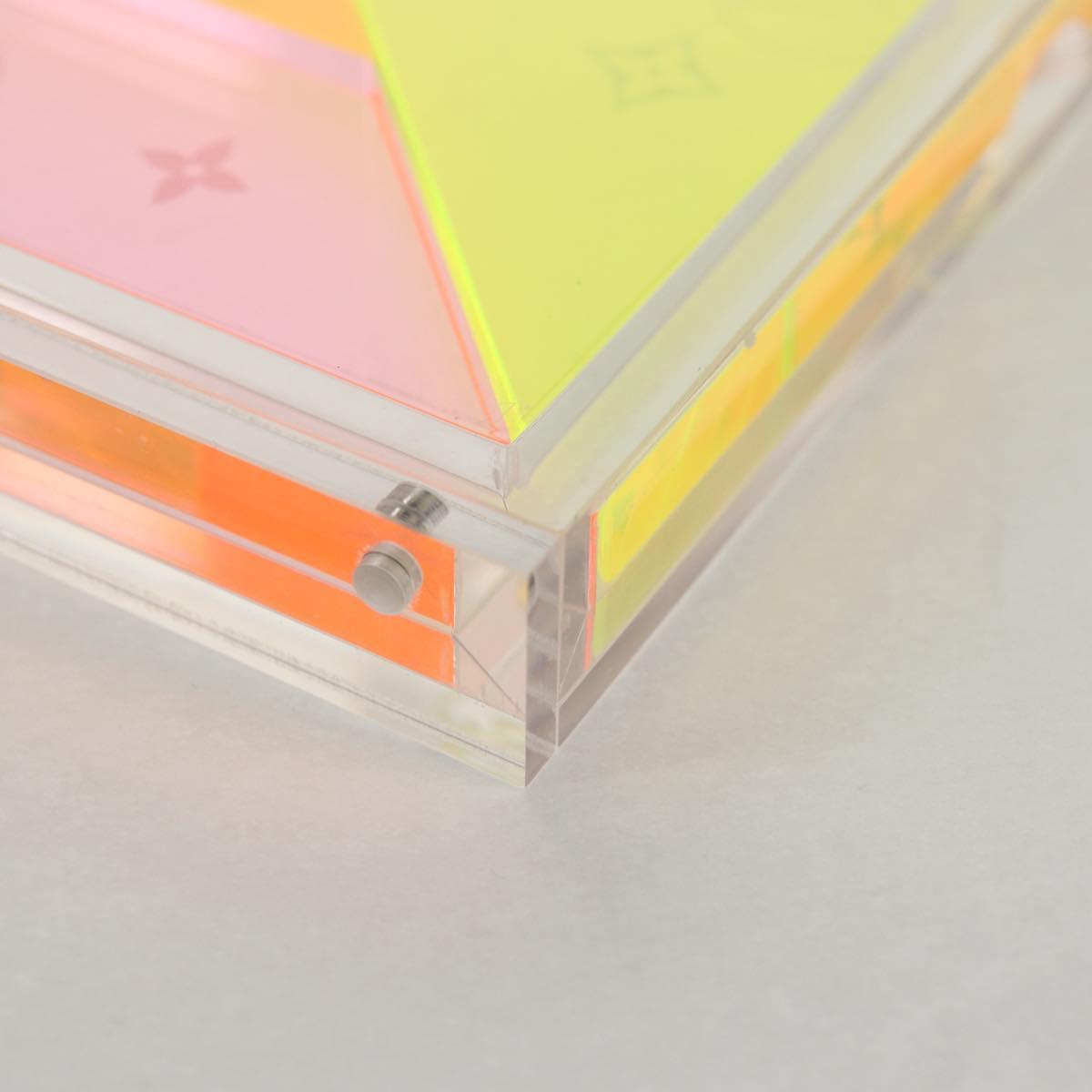 LOUIS VUITTON Tangram Puzzle Clear GI0480 LV Auth 136568M