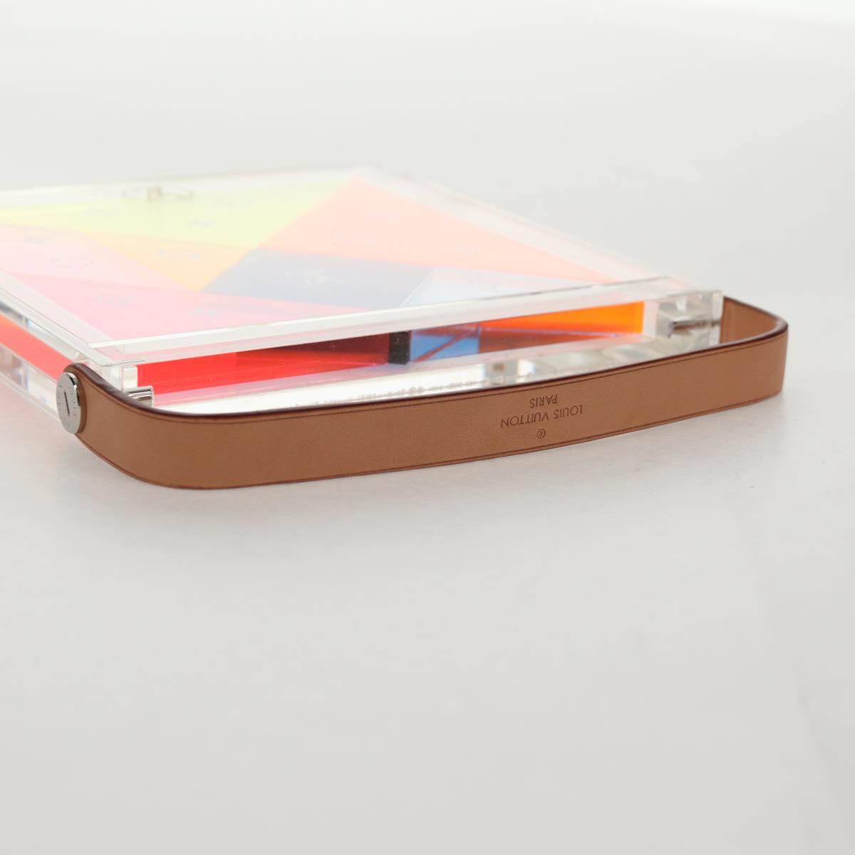 LOUIS VUITTON Tangram Puzzle Clear GI0480 LV Auth 136568M