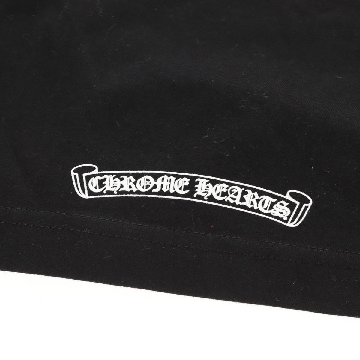 Chrome Hearts TShirt Cotton Black Auth 136573M
