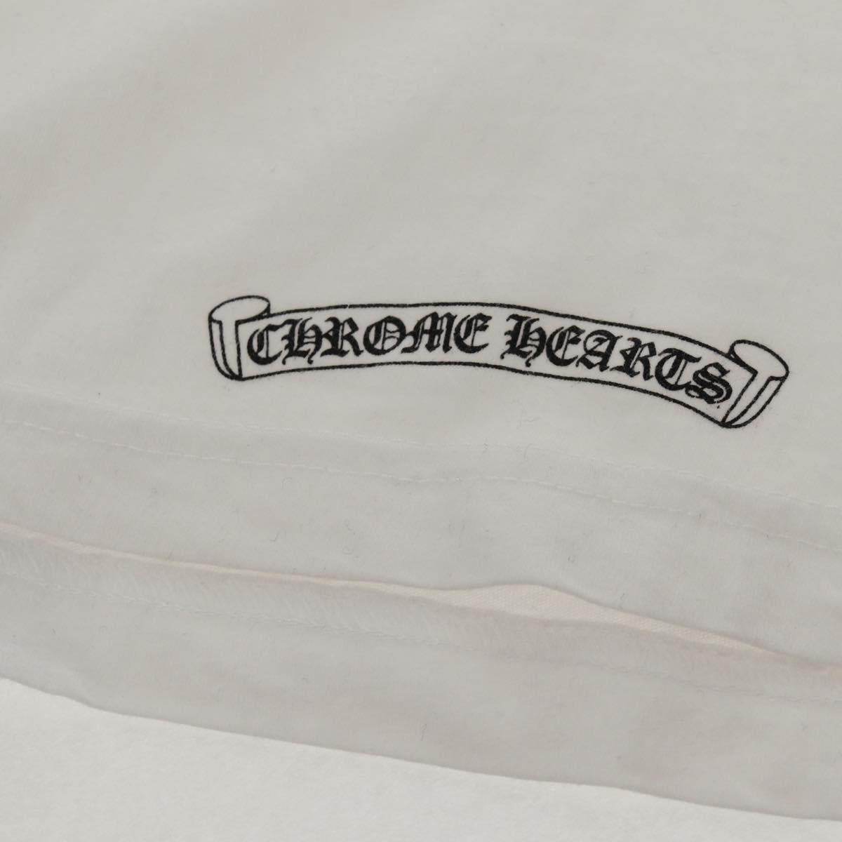 Chrome Hearts TShirt Cotton White Auth 136574M