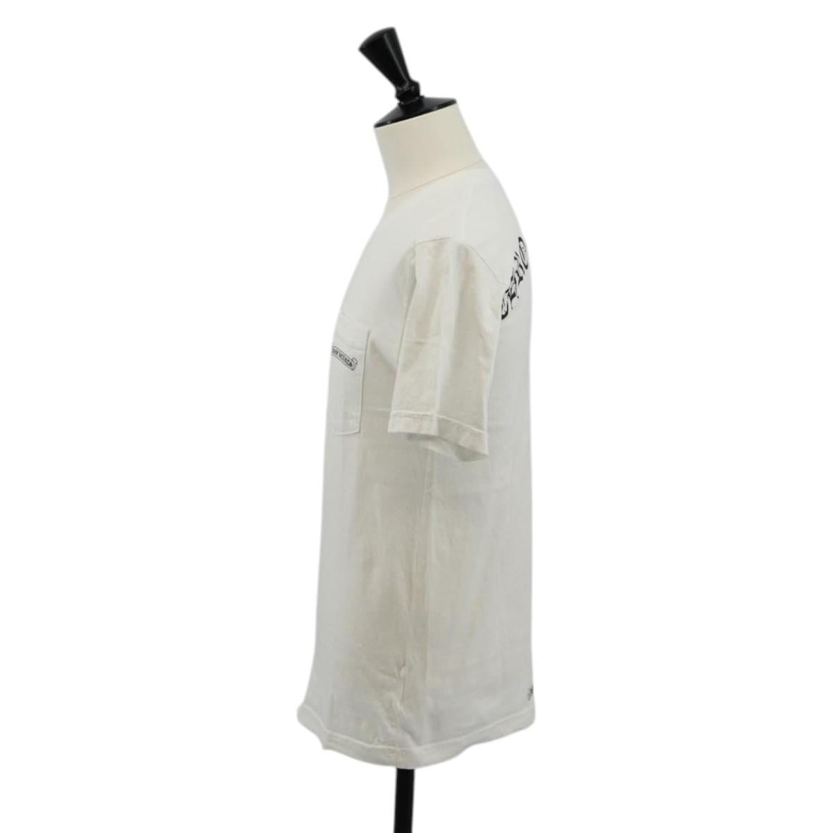 Chrome Hearts TShirt Cotton White Auth 136574M